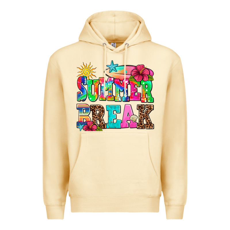 Summer Break Premium Hoodie by AdoDesignShop | Teevron