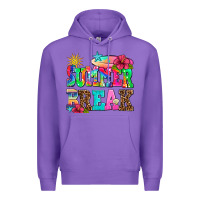 Purple summer break Premium Hoodie - AdoDesignShop