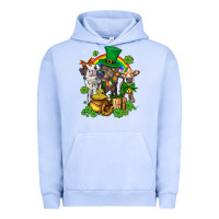 Pigment Grape Ice little cows and st patricks party Urban Hoodie - AdoDesignShop