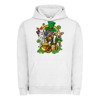 Pigment Lunar Rock little cows and st patricks party Urban Hoodie - AdoDesignShop
