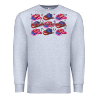 Heather Grey make america western again Premium Sweatshirt - texasbilliewilder
