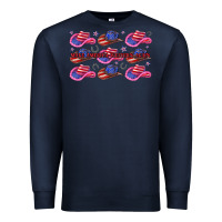 Navy make america western again Premium Sweatshirt - texasbilliewilder