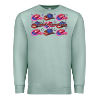 Seafoam make america western again Premium Sweatshirt - texasbilliewilder