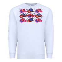 White make america western again Premium Sweatshirt - texasbilliewilder