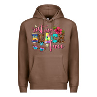 Chestnut resting beach face Premium Hoodie - AdoDesignShop