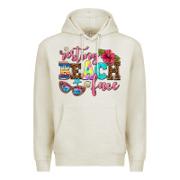 Resting Beach Face Premium Hoodie | Teevron