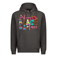 Smoke resting beach face Premium Hoodie - AdoDesignShop