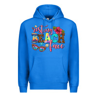 True Royal resting beach face Premium Hoodie - AdoDesignShop
