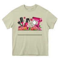 Mossy Hair Stylist Your Textt Heavy Core Tee - CowhideDigitalArt