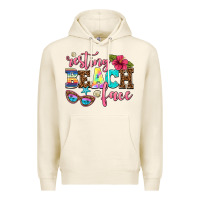 Tofu resting beach face Premium Hoodie - AdoDesignShop