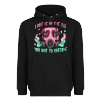 Black love is in the air Heavyweight Hoodie - MaliasSmallBusiness