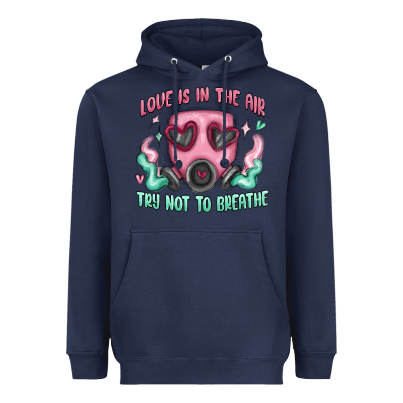 Love Is In The Air Heavyweight Hoodie by MaliasSmallBusiness | Teevron