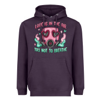 Plum love is in the air Heavyweight Hoodie - MaliasSmallBusiness