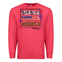 Cardinal merica merica merica vintage Premium Sweatshirt - texasbilliewilder