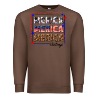 Chestnut merica merica merica vintage Premium Sweatshirt - texasbilliewilder