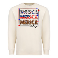 Sandshell merica merica merica vintage Premium Sweatshirt - texasbilliewilder