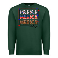 Sports Green merica merica merica vintage Premium Sweatshirt - texasbilliewilder