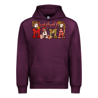 Mauve Wine baseball mama Urban Hoodie - Jasminsmagicworld