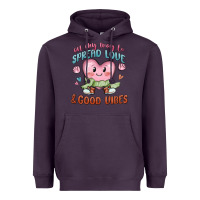 On My Way To Spread Love Heavyweight Hoodie | Teevron