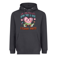 Smoke on my way to spread love Heavyweight Hoodie - MaliasSmallBusiness