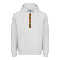 Dove Grey fall leaf Premium Hoodie - BundleAndBundleShop