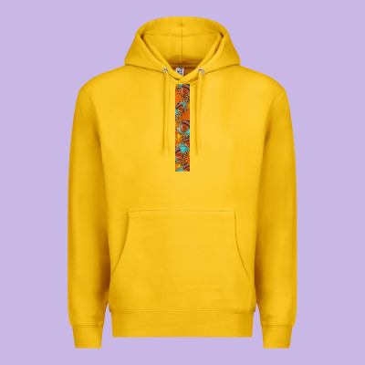 Fall Leaf Premium Hoodie Designed By Bundleandbundleshop
