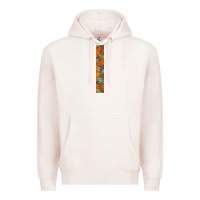 Pale Pink fall leaf Premium Hoodie - BundleAndBundleShop