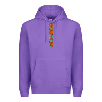 Purple fall leaf Premium Hoodie - BundleAndBundleShop