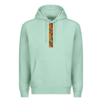Seafoam fall leaf Premium Hoodie - BundleAndBundleShop
