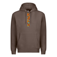 Coffee fall leaf Premium Hoodie - BundleAndBundleShop