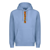 Colony Blue fall leaf Premium Hoodie - BundleAndBundleShop