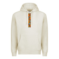 Oatmeal Heather fall leaf Premium Hoodie - BundleAndBundleShop