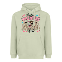 Matcha anti valentine club Heavyweight Hoodie - MaliasSmallBusiness