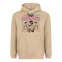 Mushroom anti valentine club Heavyweight Hoodie - MaliasSmallBusiness