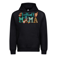 Black American football mama Urban Hoodie - Jasminsmagicworld