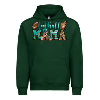 Forest Green American football mama Urban Hoodie - Jasminsmagicworld