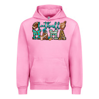 Fuchsia Pink American football mama Urban Hoodie - Jasminsmagicworld
