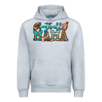 Heather Grey American football mama Urban Hoodie - Jasminsmagicworld