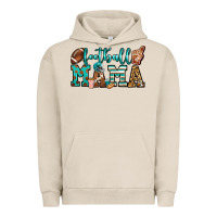 Pigment French Oak American football mama Urban Hoodie - Jasminsmagicworld
