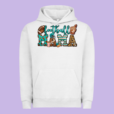 American Football Mama Urban Hoodie Designed By Jasminsmagicworld