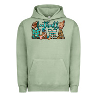 Pigment Oil Green American football mama Urban Hoodie - Jasminsmagicworld