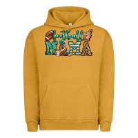 Pigment Peanut Butter American football mama Urban Hoodie - Jasminsmagicworld