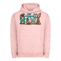 Pigment Salmon American football mama Urban Hoodie - Jasminsmagicworld