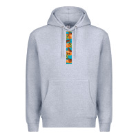 Heather Grey fall pumkin Premium Hoodie - BundleAndBundleShop