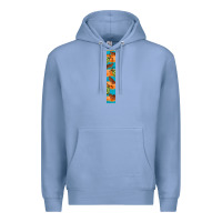 Colony Blue fall pumkin Premium Hoodie - BundleAndBundleShop