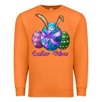 Carrot easter bunny ear eggs easter vibes Premium Sweatshirt - RanaPortraitStore