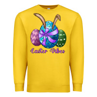 Lemon easter bunny ear eggs easter vibes Premium Sweatshirt - RanaPortraitStore