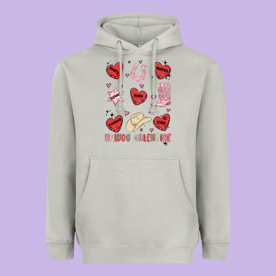 Heavyweight Hoodie howdy valentine copy