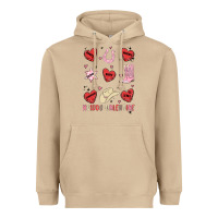 Mushroom howdy valentine copy Heavyweight Hoodie - MaliasSmallBusiness
