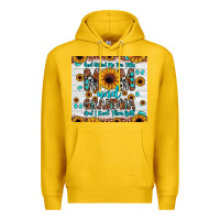 Lemon god gifted me two titles mom and grandma and i rock them both Premium Hoodie - JahusDesignShop